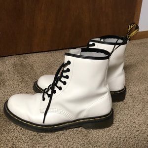 white doc martens